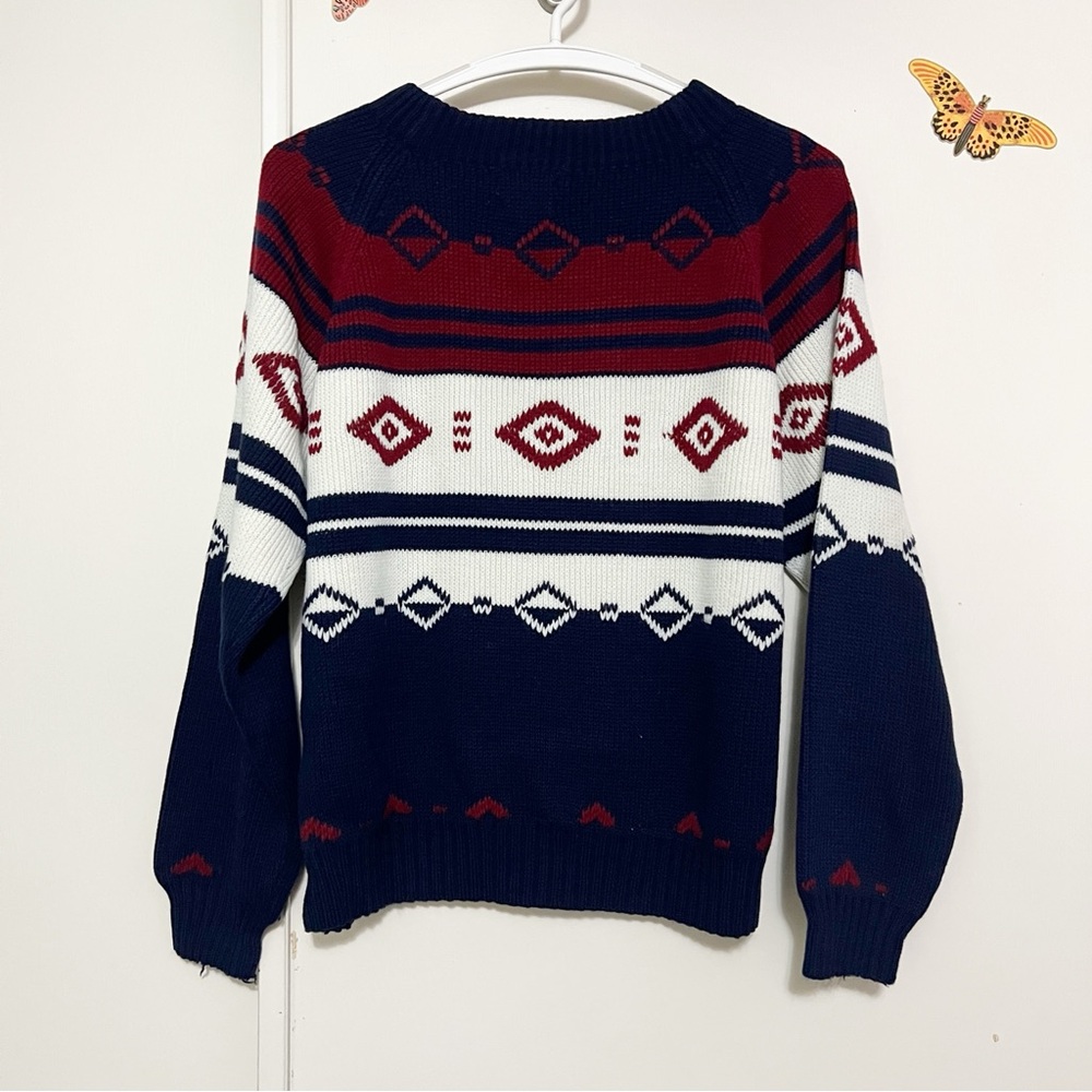Vintage 80s JCPenny Sweater Mens Small - Picture 2 of 6